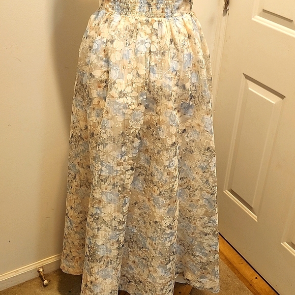 En Saison Tosca Floral Midi Fit & Flare Dress Prom Formal - Picture 7 of 12